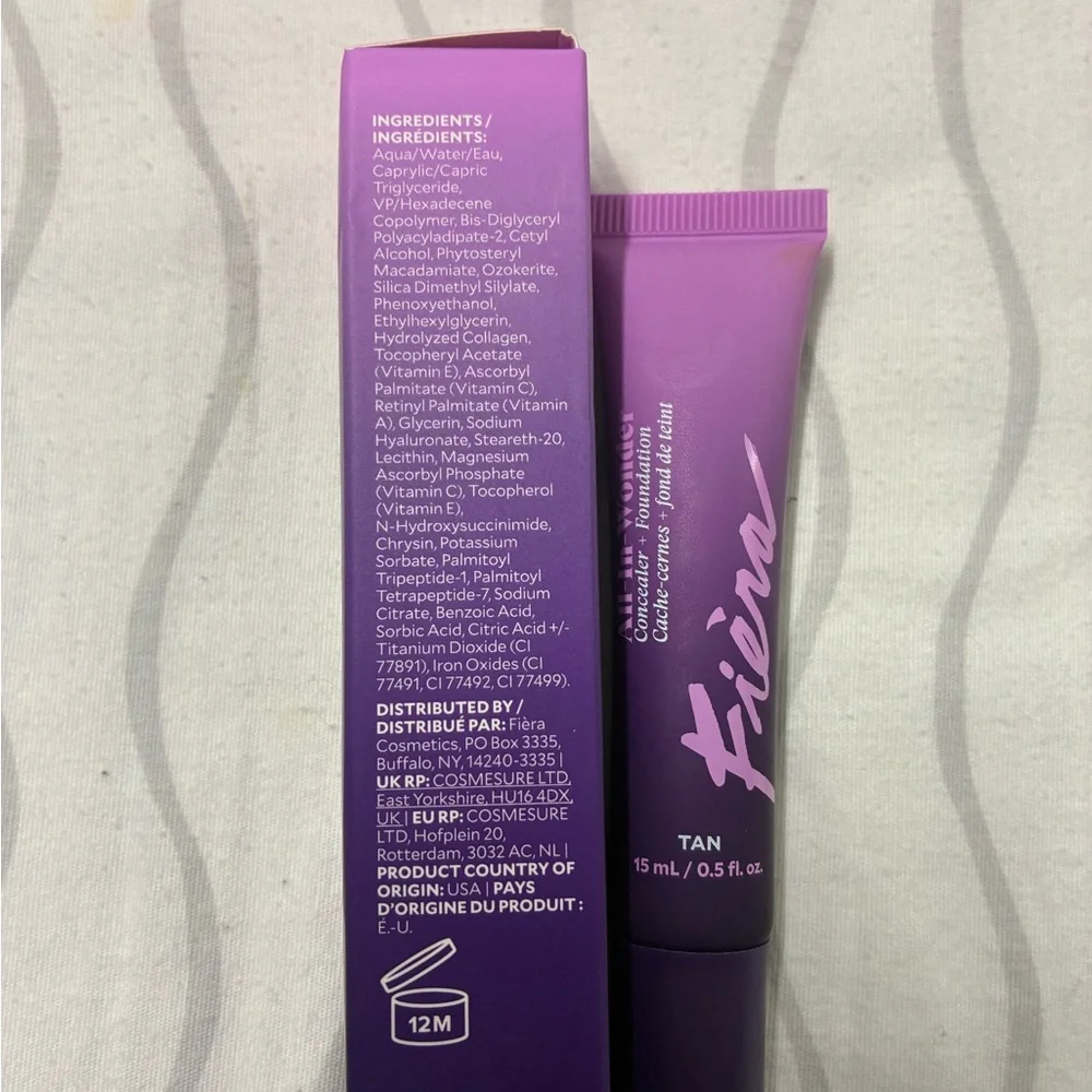 PreOwned Fiera All In Wonder Concealer/Foundation-Tan - Picture 2 of 2